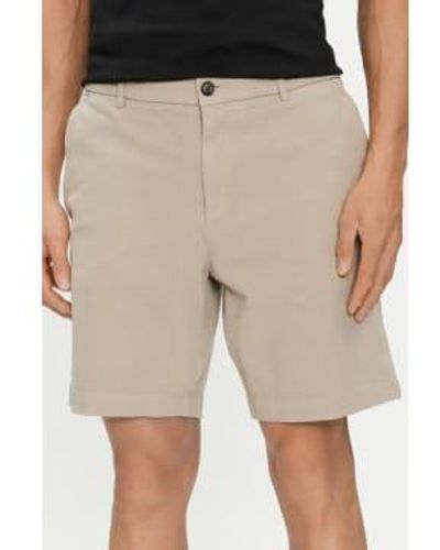 BOSS Kane-shorts Dark Beige Stretch Cotton Regular Fit Shorts 50512527 255 48 - Natural