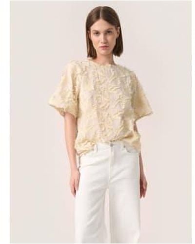Soaked In Luxury Lucia Blouse - Natural