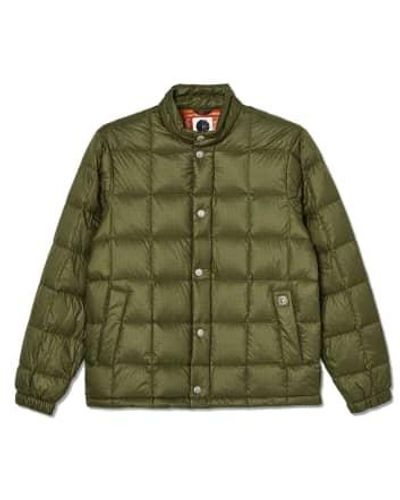 POLAR SKATE Lightweight Puffer Jacket - Verde