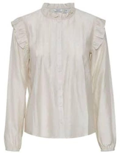 B.Young Birch Byimoni Shirt Uk 16 - White