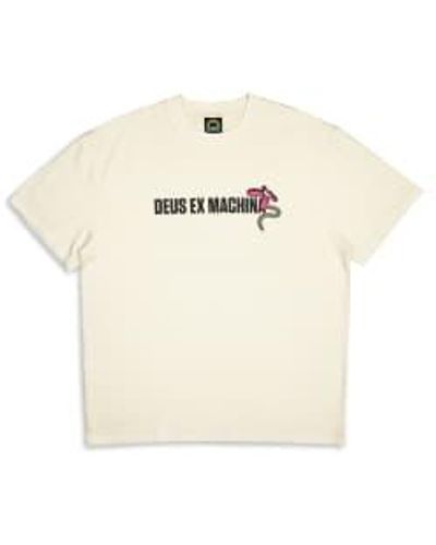 Deus Ex Machina Surf Shop T-shirt Dirty Medium - Natural