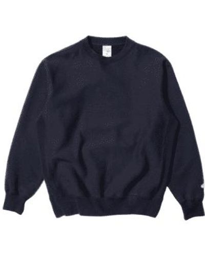 Nudie Jeans Hasse Crew Necked Sweatshirt - Blu
