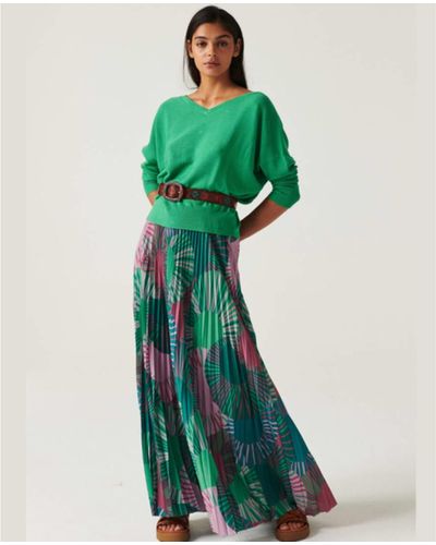 Essentiel Antwerp Ba&sh Neo Skirt Green