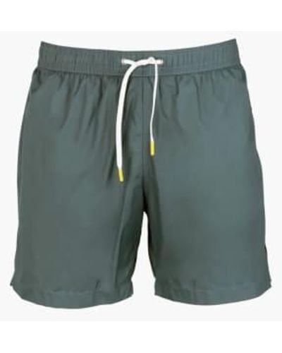 Hartford Pantalones cortos natación livianos vers militares longitud media - Gris