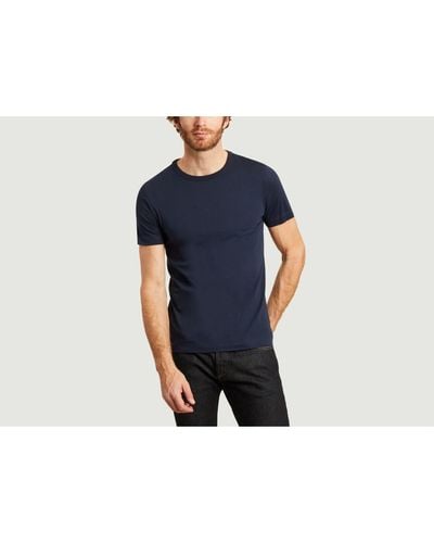 Merz B. Schwanen 1950 S Organic Cotton T Shirt - Blue