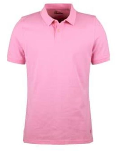 Stenströms Cotton Pique Polo Shirt 4401252401530 - Rosa