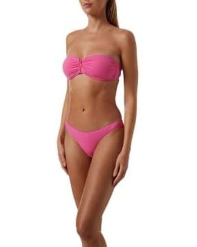 Melissa Odabash Cayman Bikini In Flamingo - Rosso
