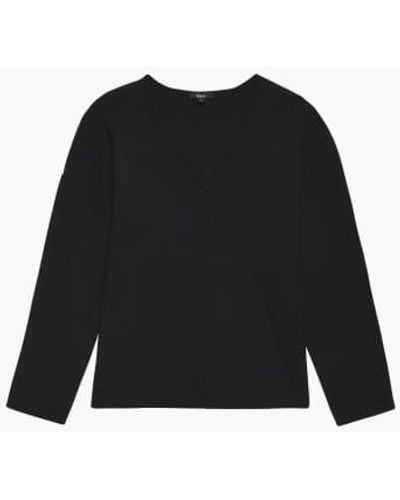 Rails Hollyn V-neck Sweater M . - Black