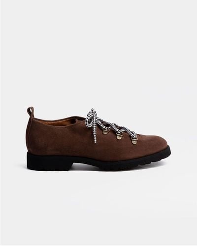 Naguisa Brown Umbria Ankle Boots