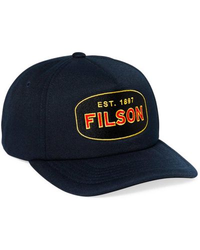 Filson Harvester Cap - Blau