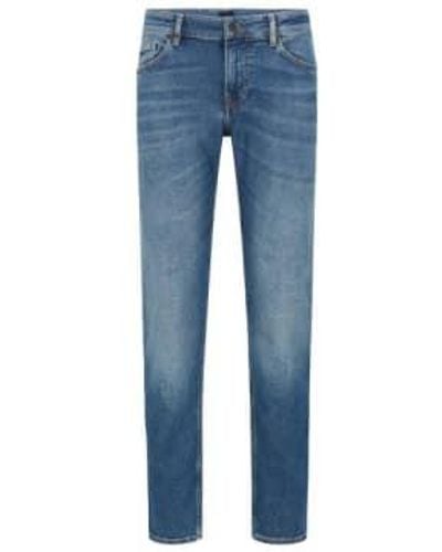 BOSS Delaware Slim Fit Jeans Medium - Blu