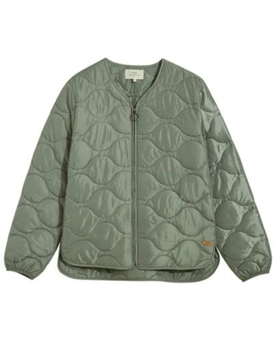 Yerse Quilted Jacket - Green