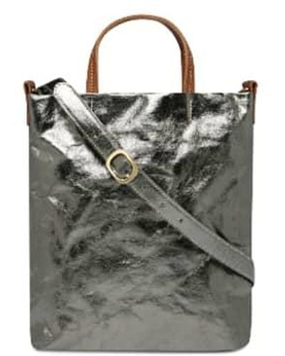 UASHMAMA Washable Paper Otti Bag Modore' - Metallic