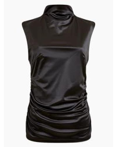 French Connection Rosita shine top - Noir