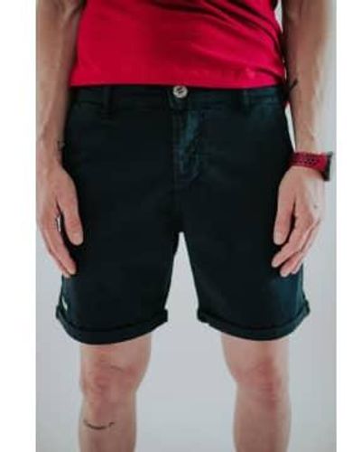 Loco Bermuda Chino Shorts - Black