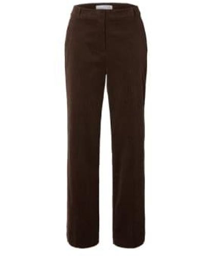 SELECTED Cornelia Trouser - Brown