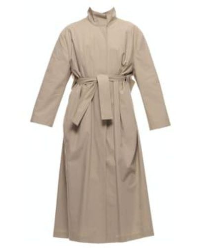 Hache Coat For Woman R83069205 Old Paper 52 - Neutro