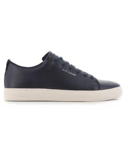 PS by Paul Smith Dark Navy Lee Trainers - Blu
