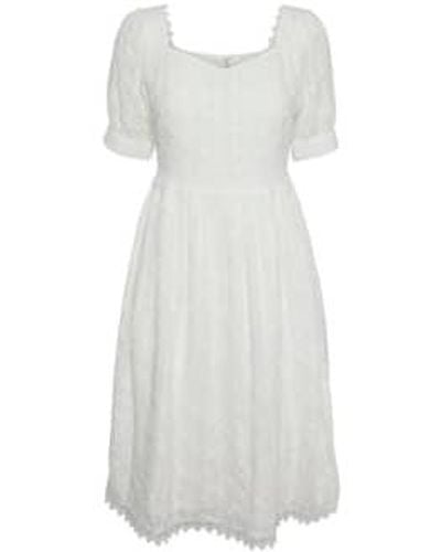 Y.A.S Yas Kimberly Dress - Bianco