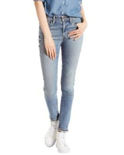 Levi's Levis 721 High Rise Skinny Jeans Meant To Be 18882 0072 - Blu