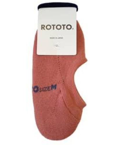 RoToTo Pile Foot Cover - Rosso