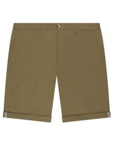 Ben Sherman Olive Signature Chino Shorts Size 29 - Green