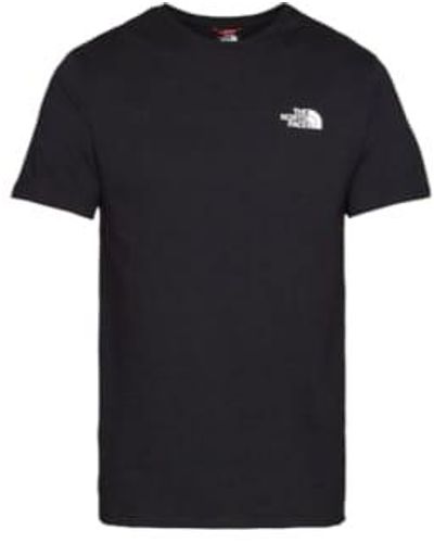 The North Face T Shirt Collage Uomo Summit Gold - Nero