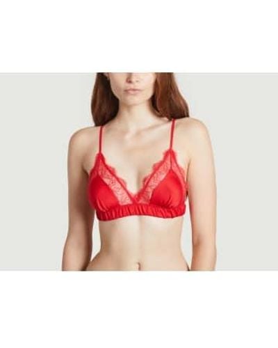 Love Stories Bralette Love Lace - Rot