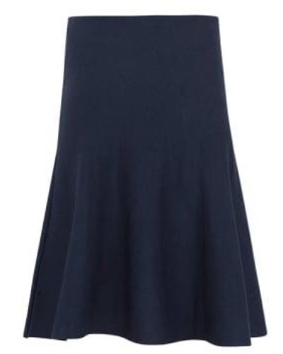 SOFT REBELS Srhenrietta Total Eclipse Skirt Xs - Blue