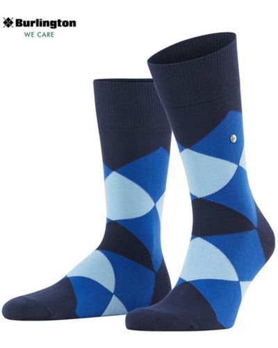 Burlington Clyde Socks - Blue