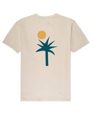 La Paz Camiseta Dantas Palm Ecru - Bianco
