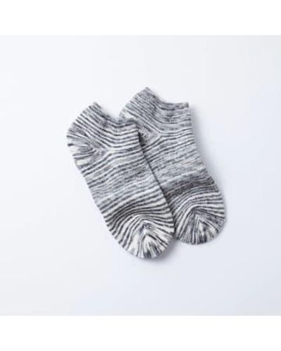 RoToTo Rocas calcetines cortos pila washi - Multicolor
