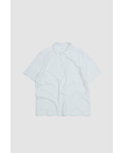BERNER KUHL Wanr Po Shirt Gauze Chalk - Blanc