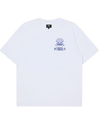 Edwin Camiseta jardín amor blanco