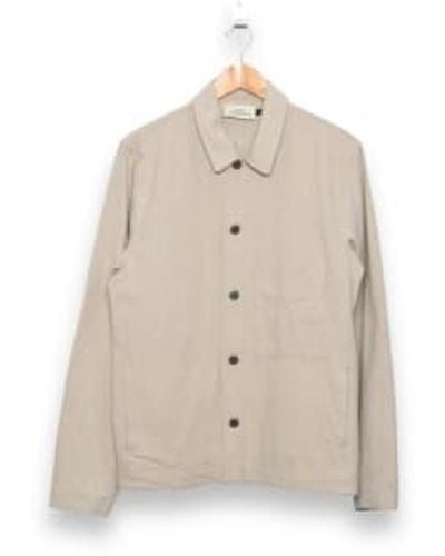 About Companions Asir Jacket Eco Canvas Sand S - Natural