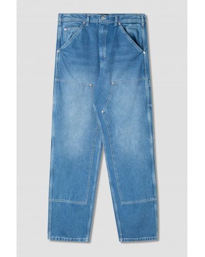 Stan Ray Double Knee Pant - Blue