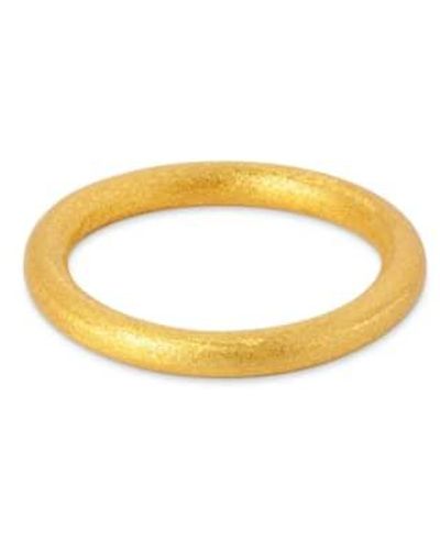 Lulu Colour Ring Brushed Plated 55 - Metallic