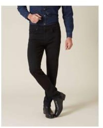 7 For All Mankind Slimmy Tapered Luxe Perf Plus Jeans - Blu