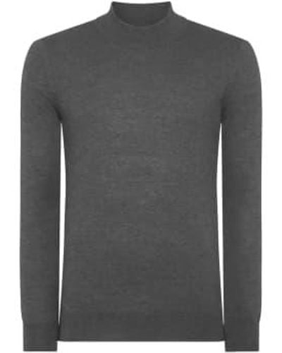 Remus Uomo Turtle Neck Sweater 2xl - Gray