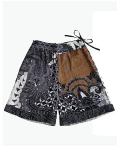 Komodo Maya pantalones cortos acero azul - Gris