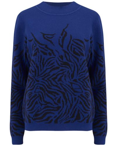 Sugarhill Aida Midnight Waves Sweater - Blue