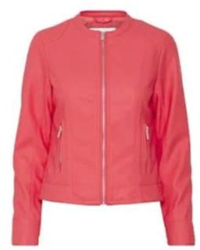 B.Young Byoung Acom Jacket In Cayenne - Rosso