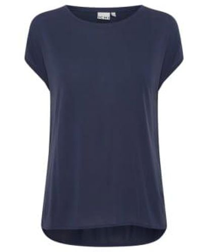 Ichi Ihlike Total Eclipse T-shirt Xs - Blue