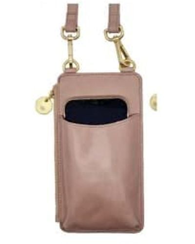 Nooki Design Amy Phone Holder-dusty Dusty / One Leather - Brown