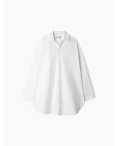 Sunnei Mega Overshirt - Bianco