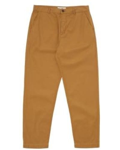 Universal Works Canvas Military Chino Cumin / 32 One Length - Natural