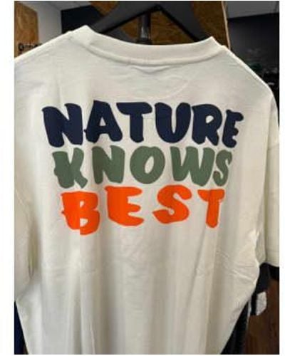 Only & Sons La naturaleza conoce la mejor camiseta en ECRU - Gris