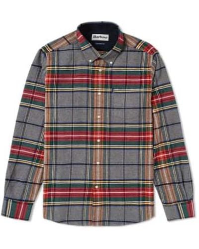 Barbour Castlebay Tailored Check Shirt Marl S - Multicolour