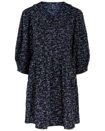 Mint Tea Boutique Vestido reloj 3/4 - Azul