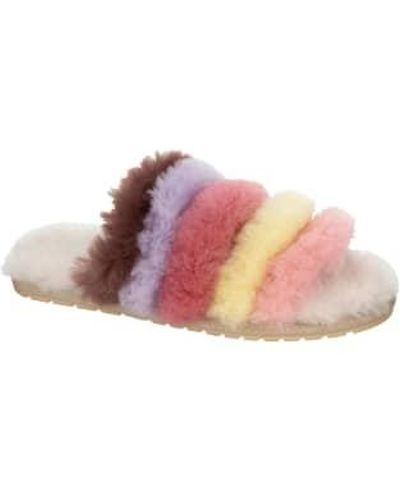 EMU Mannikin Multicolour Slippers - Rosa